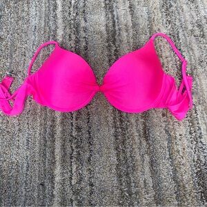 Hot Pink Bikini Top great for the Summer (2)